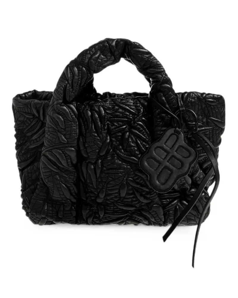 MUNTHE Lix quilted tote bag - Schwarz Schwarz