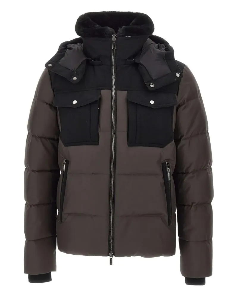 MOORER hodded jacket - Braun Braun