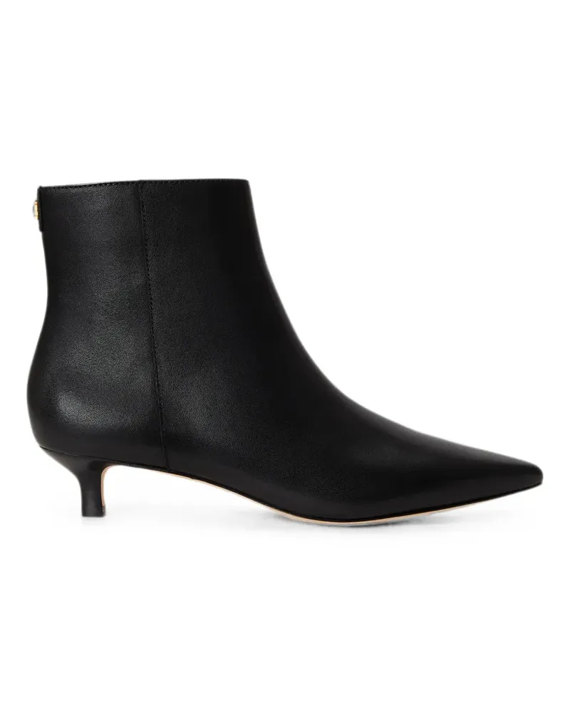 Ralph Lauren Francesca pointed-toe ankle boots - Schwarz Schwarz