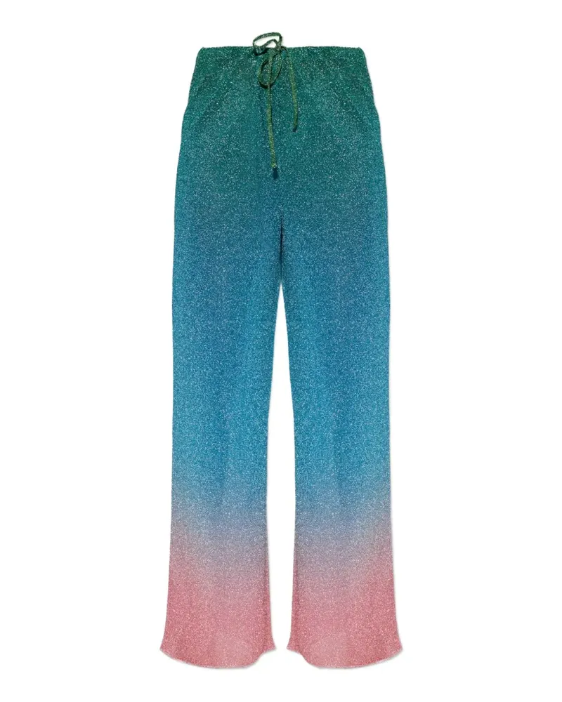 Oséree Hose mit Farbverlauf-Optik - Blau Blau