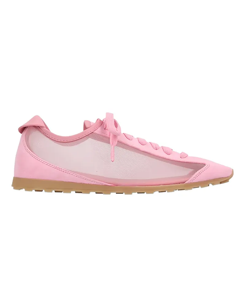 Jacquemus Les Tennis mesh-panel sneakers - Weiß Weiß