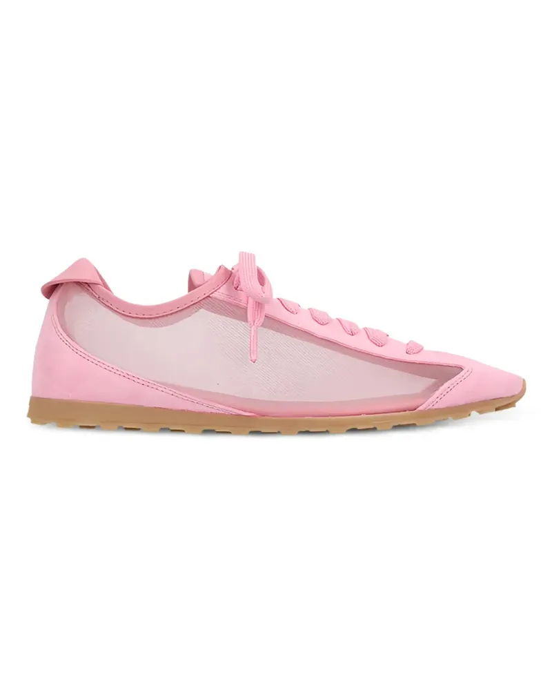 Jacquemus Les Tennis mesh-panel sneakers - Weiß Weiß