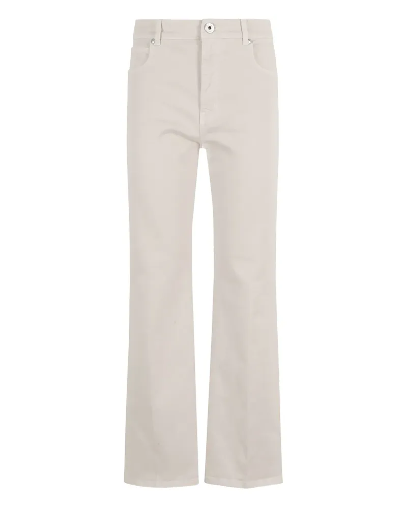 Max Mara Bootcut-Jeans im Five-Pocket-Design - Nude Nude