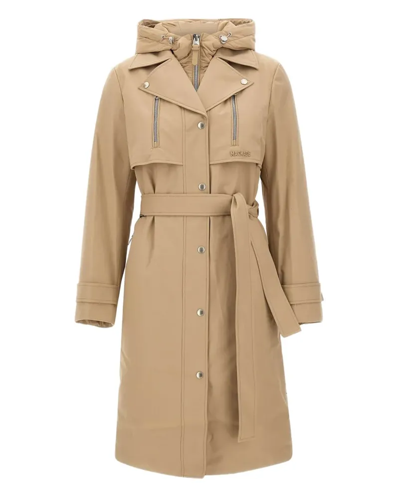 Mackage Siobhan Trenchcoat mit Gürtel - Nude Nude