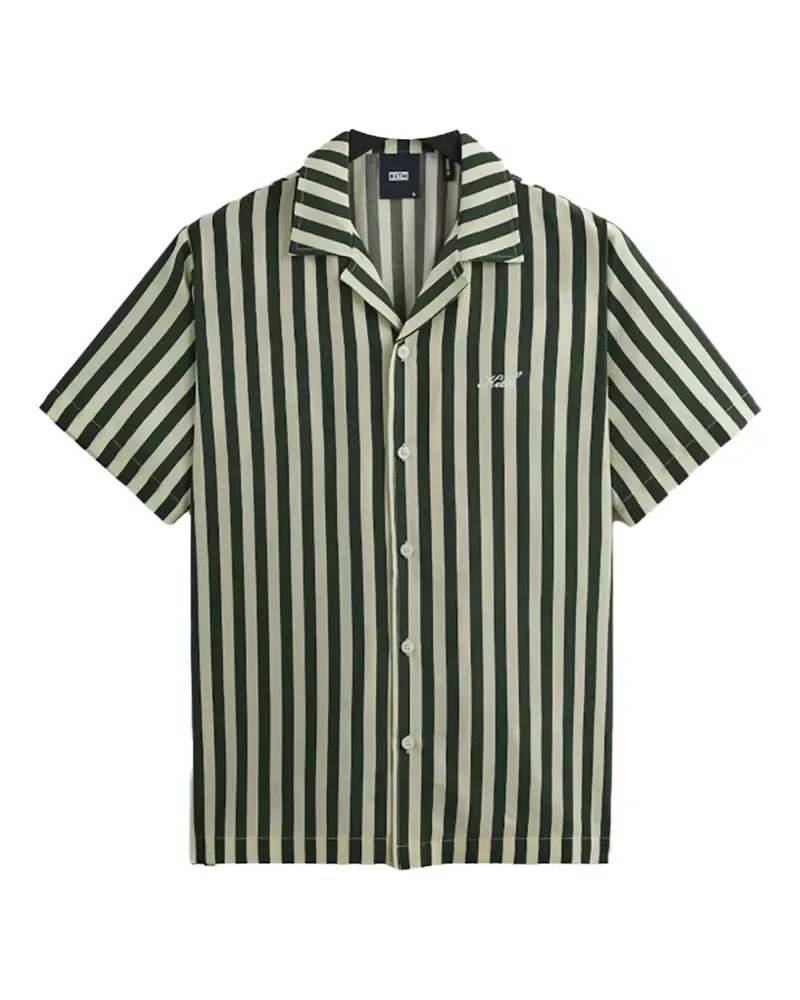 KITH striped collar shirt - Grün Grün