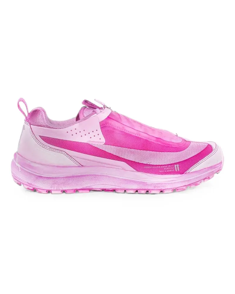 Boris Bidjan Saberi x Salomon Bamba2 Low zip-up sneakers - Rosa Rosa