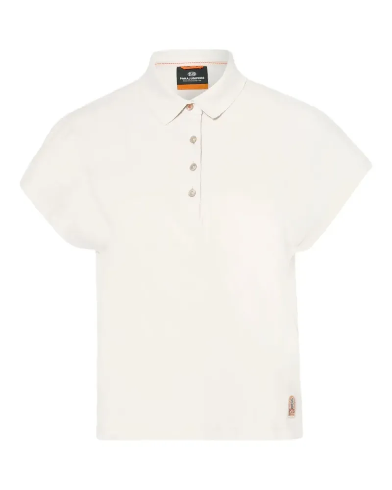 Parajumpers Alya Poloshirt mit angeschnittenen Ärmeln - Nude Nude