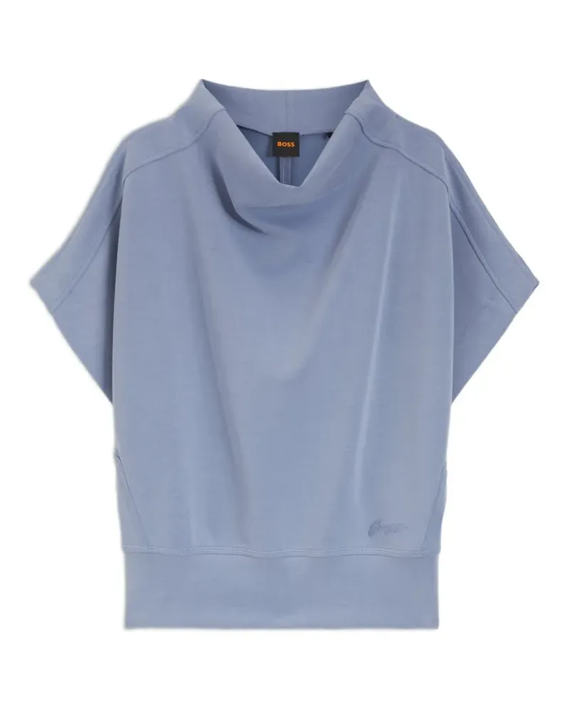 HUGO BOSS funnel neck sweater - Blau Blau