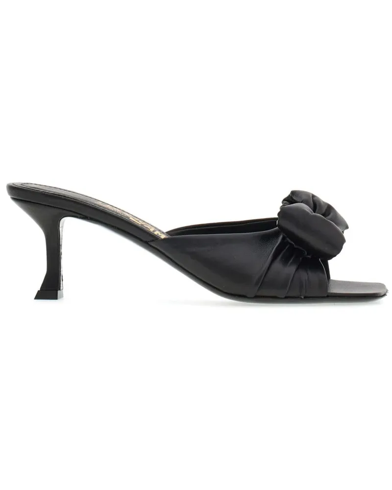 Ferragamo Padded Vara Mules 55mm - Schwarz Schwarz