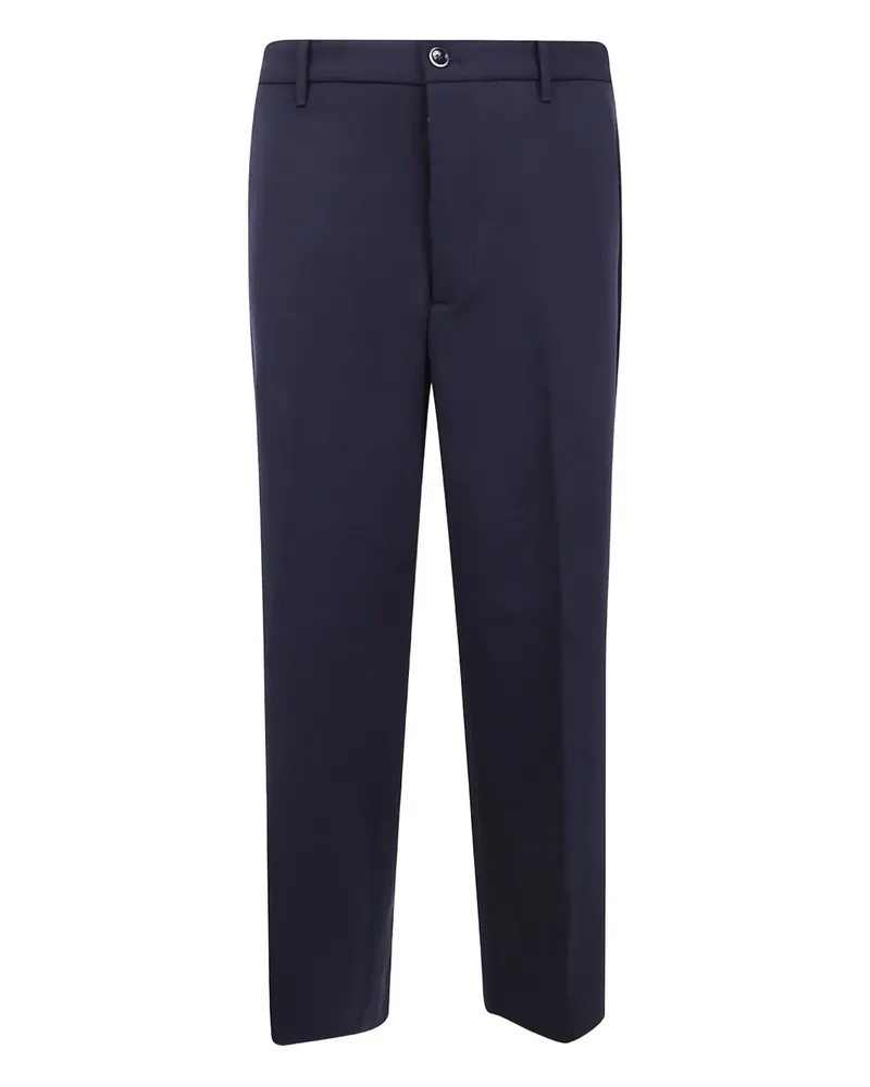 nine:inthe:morning Wollhose mit Knöpfen - Blau Blau