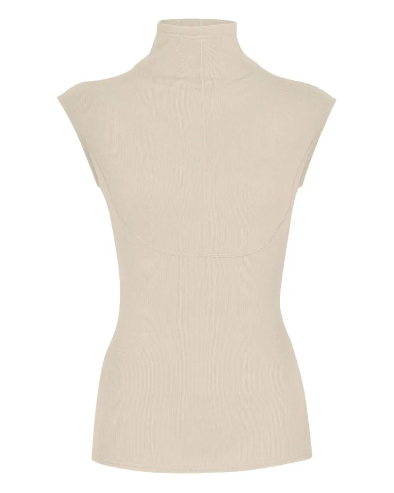 Proenza Schouler Gebürstetes Zane Oberteil - Nude Nude