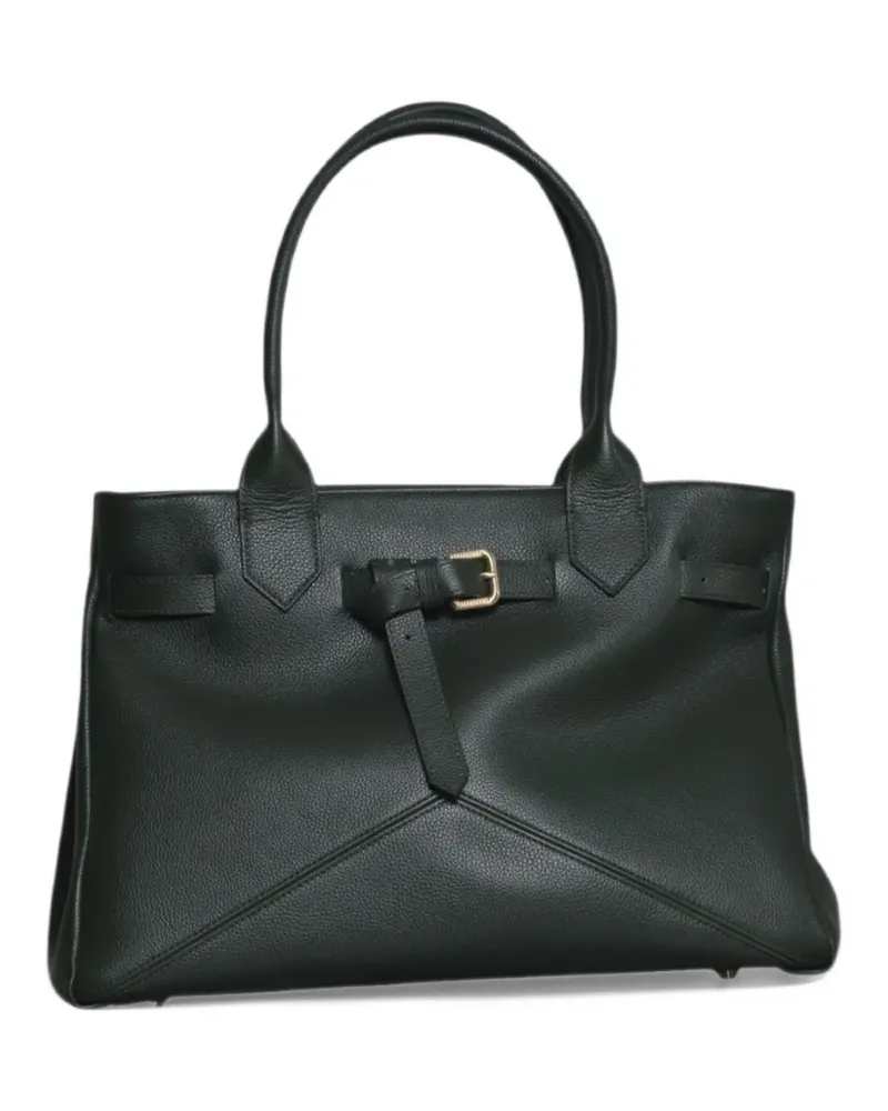Ballantyne medium Kate 993 leather tote bag - Grün Grün