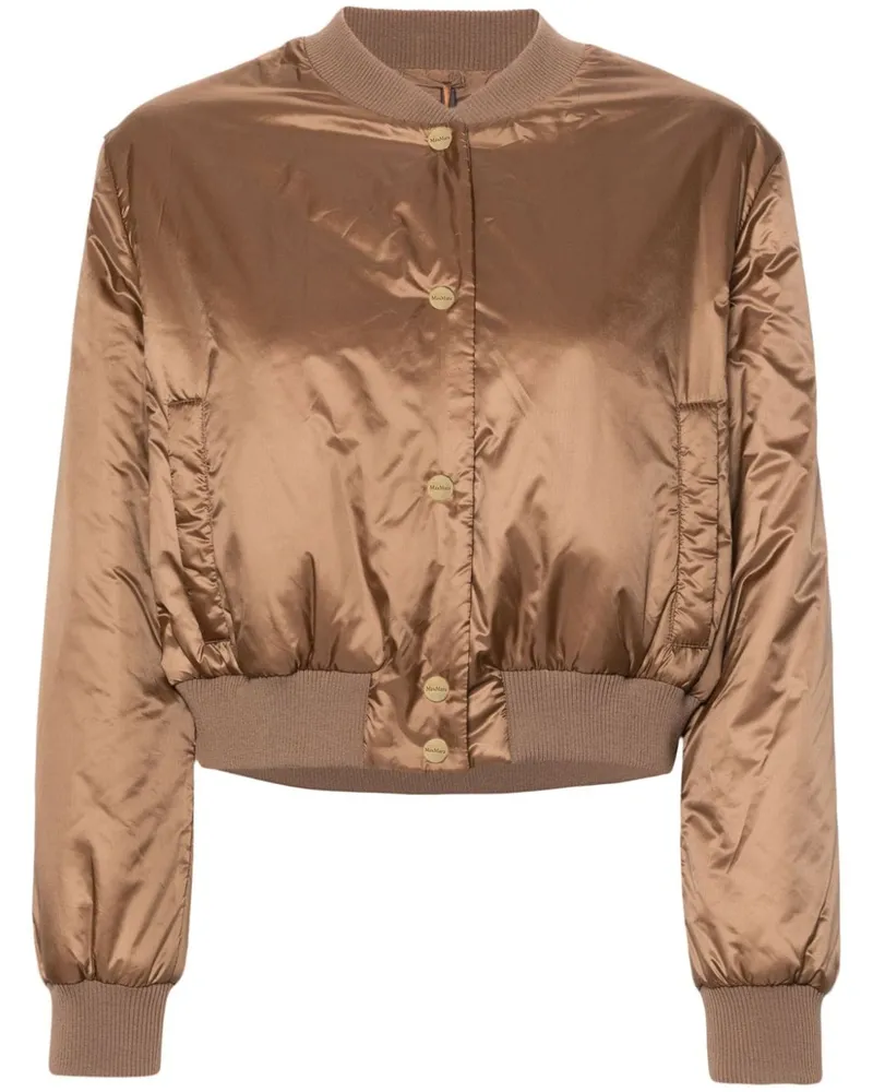Max Mara Greenbi Bomberjacke - Braun Braun