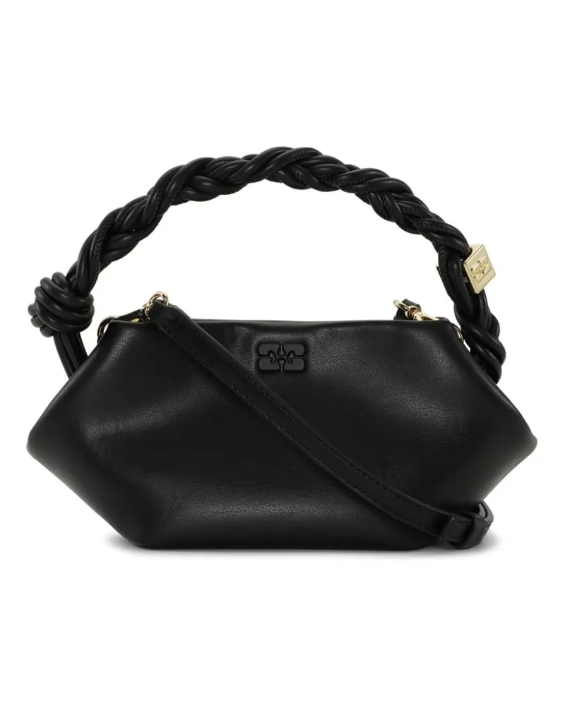 Ganni Bou Mini-Tasche - Schwarz Schwarz