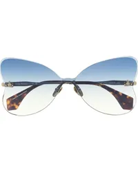 Vivienne Westwood Butterfly-Sonnenbrille mit Farbverlauf Blau