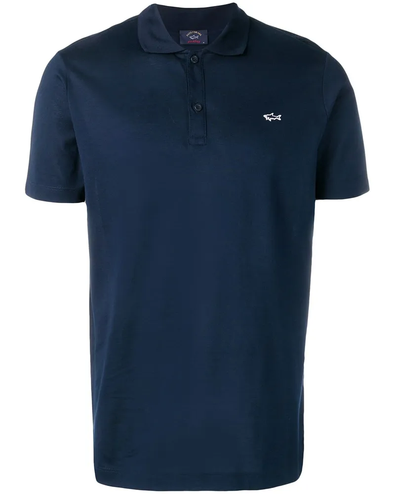 Paul & Shark Klassisches Poloshirt Blau