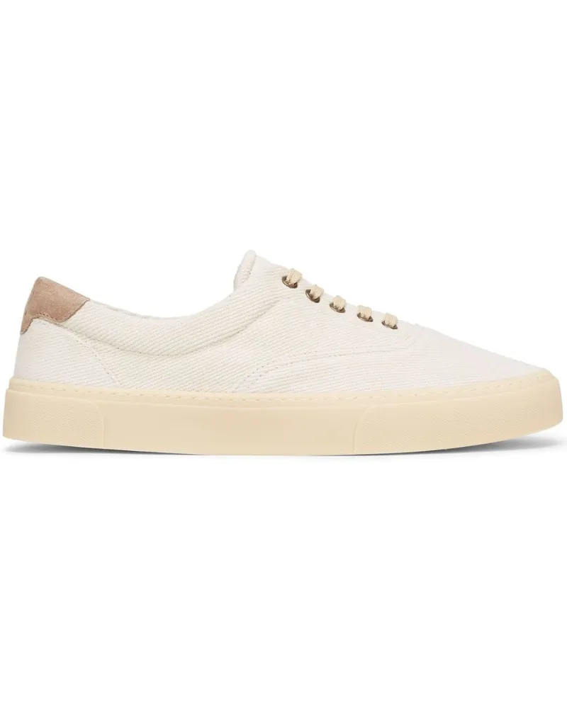 Brunello Cucinelli Sneakers mit Logo-Fersenkappe - Nude Nude