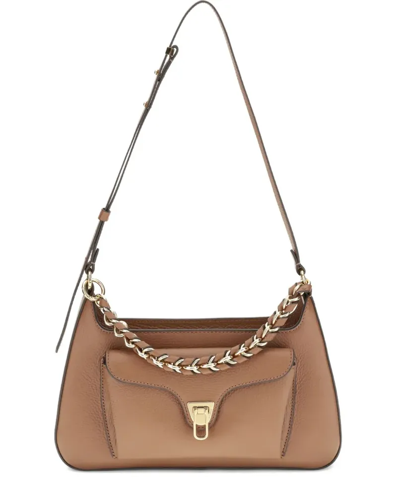 Coccinelle Beat Generation Schultertasche - Braun Braun