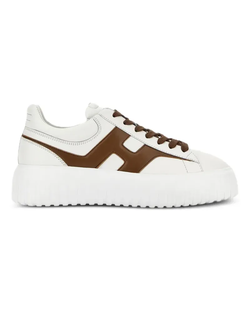 Hogan Sneakers mit H-Streifen - Weiß Weiß
