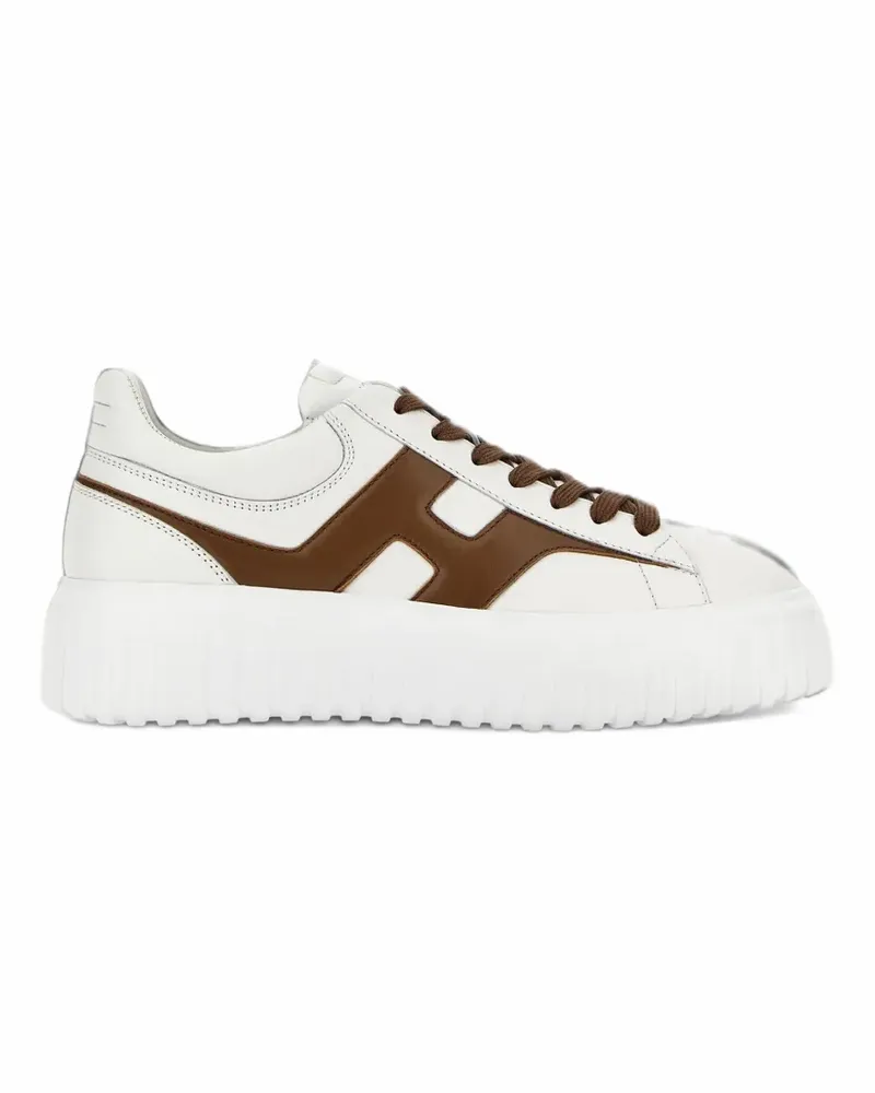 Hogan Sneakers mit H-Streifen - Weiß Weiß