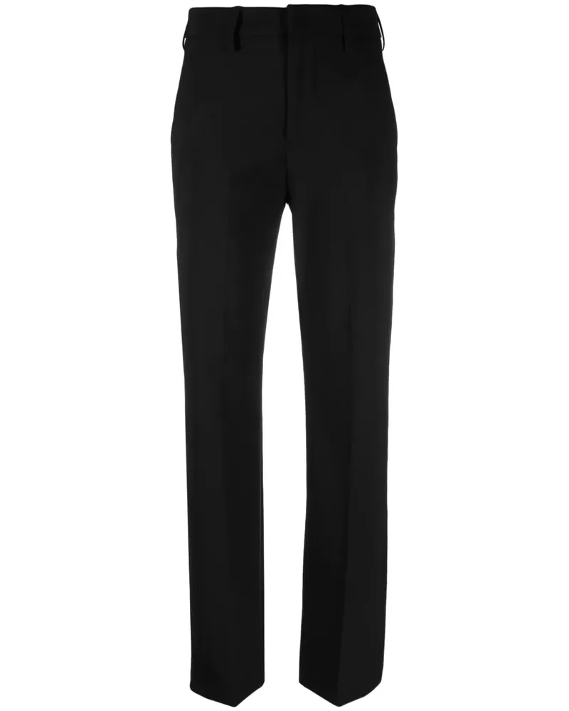 Dondup Klassische Hose mit Bügelfalten - Schwarz Schwarz
