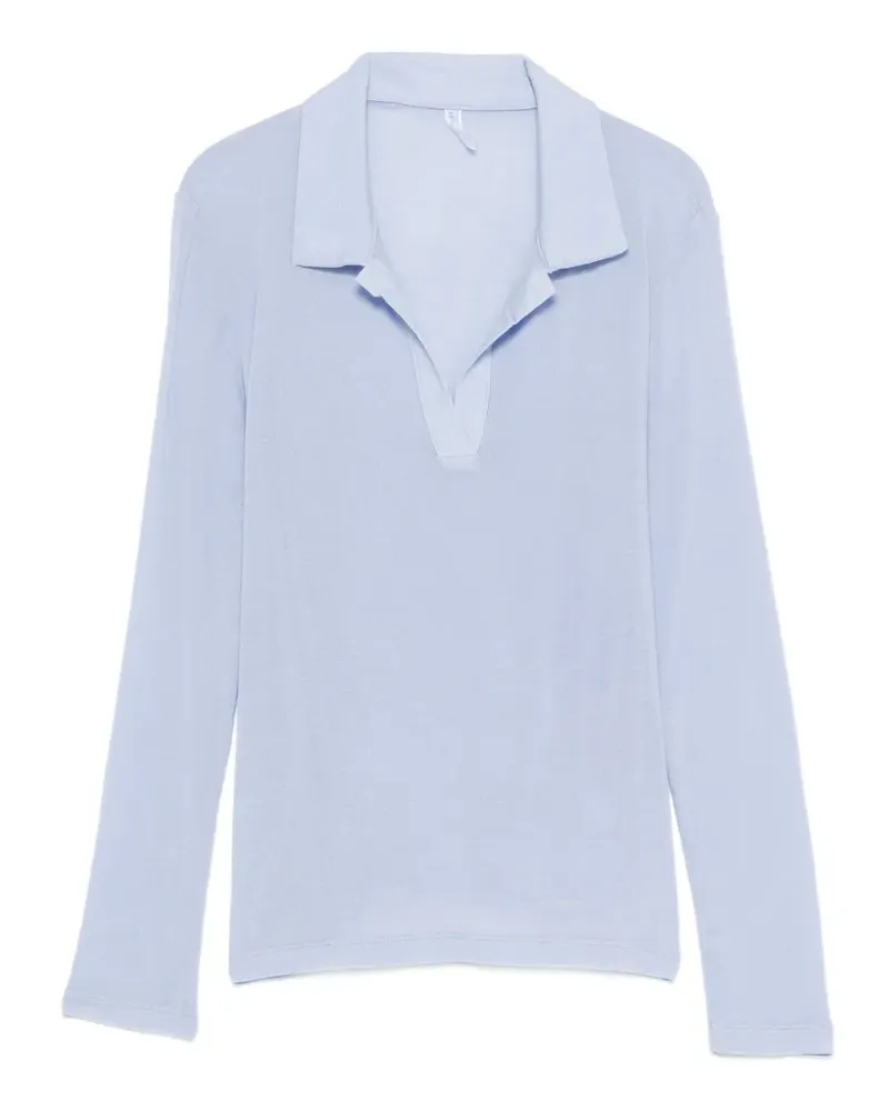 Daniele Fiesoli Oberteil mit V-Ausschnitt - Blau Blau