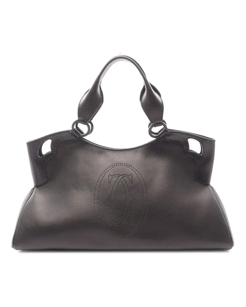 Cartier 2010s Marcello de  SM Handtasche - Schwarz Schwarz