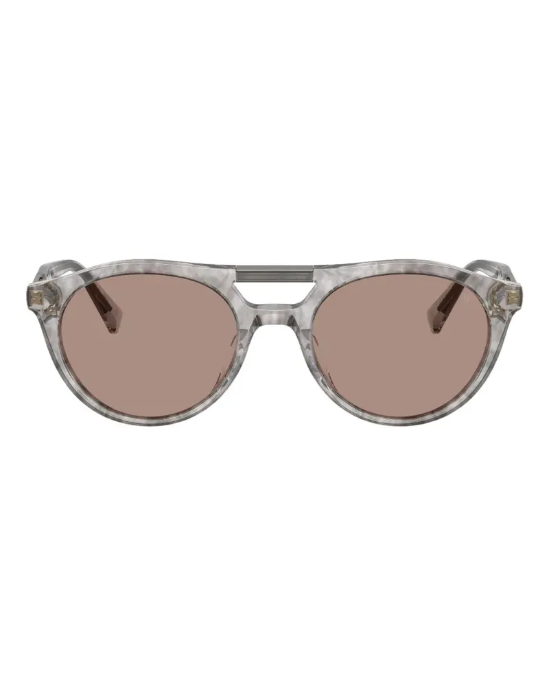 Brunello Cucinelli round-frame sunglasses - Grau Grau