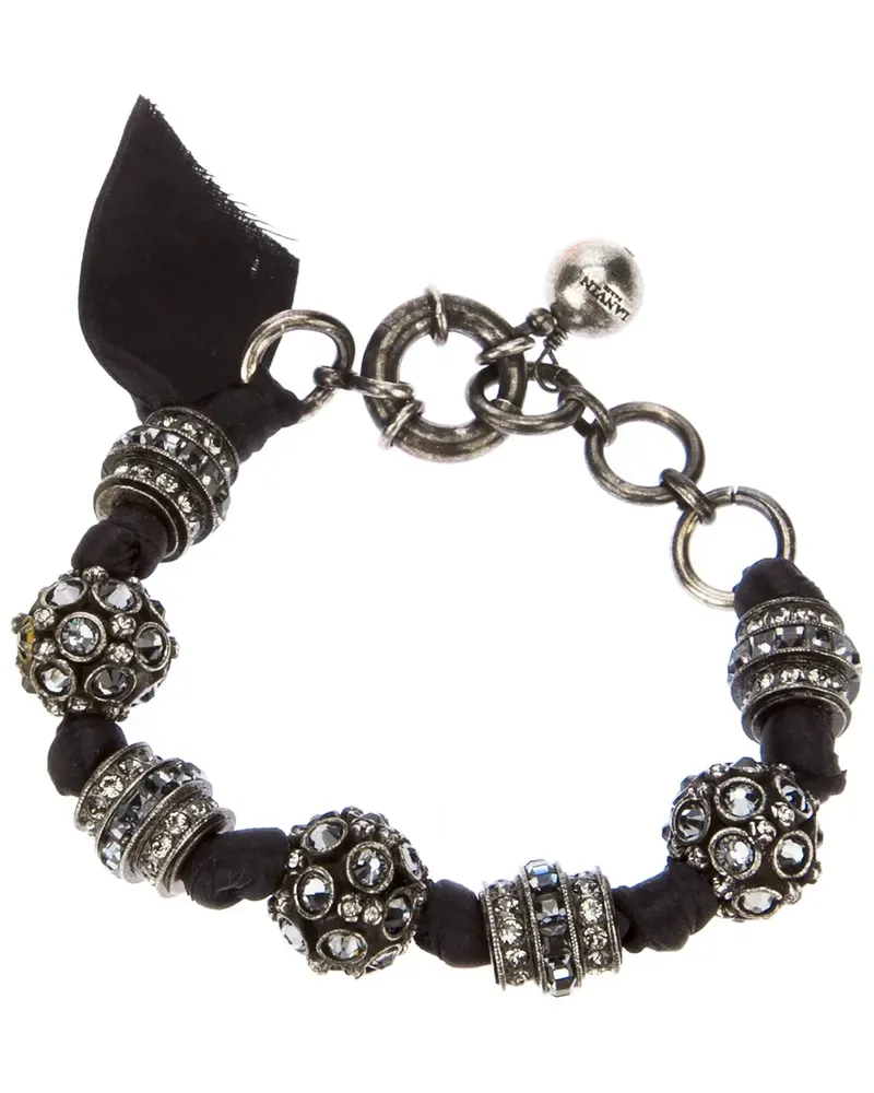 Lanvin beaded chunky bracelet - Metallic Metallic
