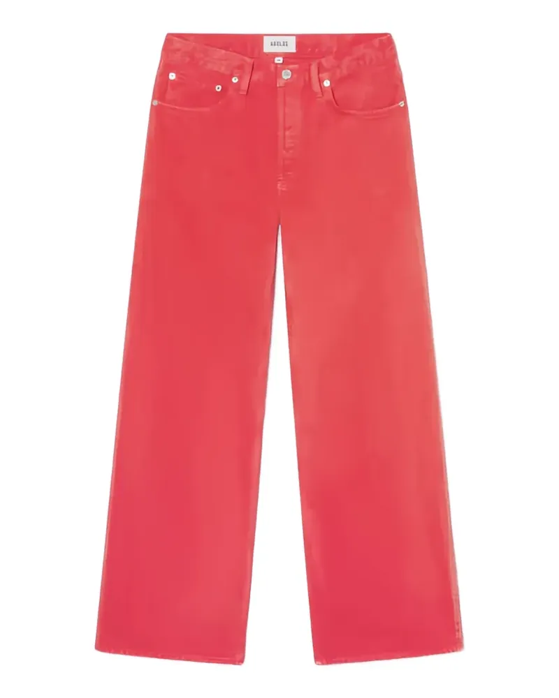 AGOLDE Arc wide-leg jeans - Rot Rot