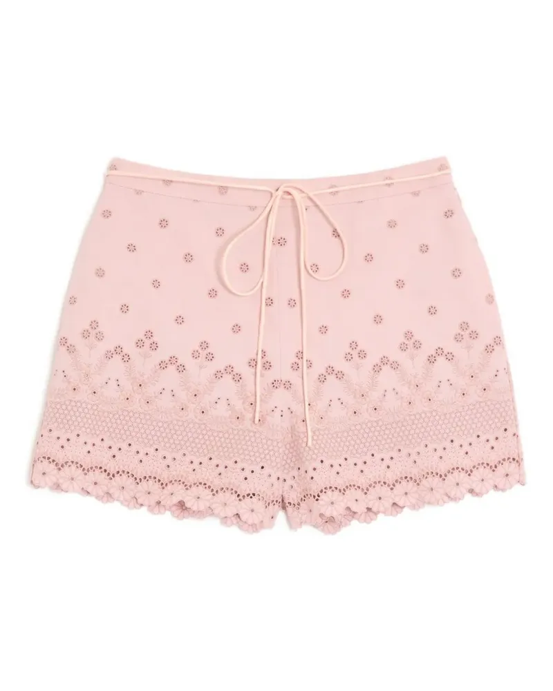 Valentino Garavani Shorts mit Rüschen - Rosa Rosa