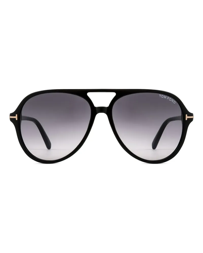 Tom Ford Getönte Pilotenbrille - Schwarz Schwarz