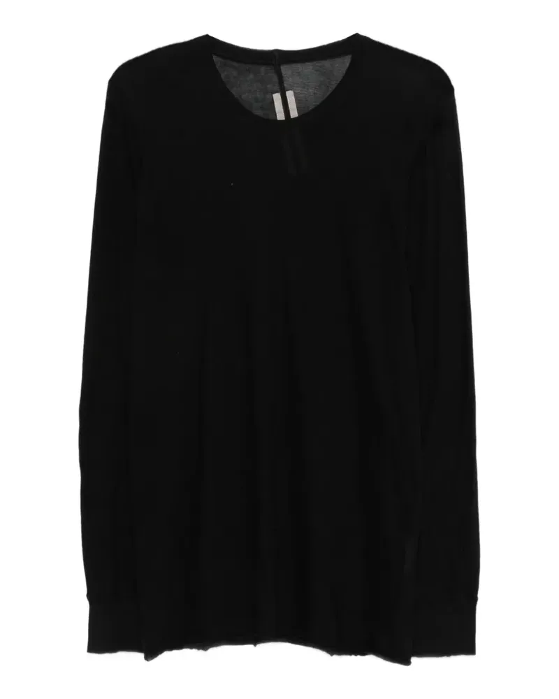 Rick Owens long-sleeve T-shirt - Schwarz Schwarz