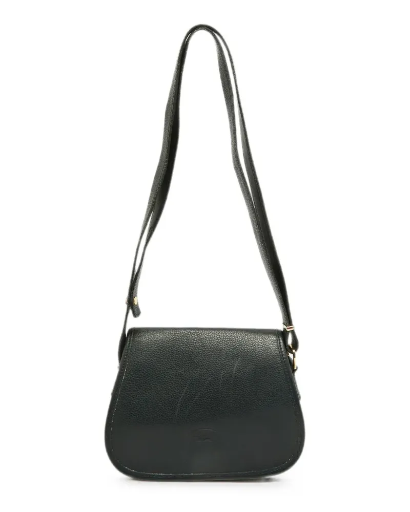 Longchamp front-flap crossbody bag - Schwarz Schwarz