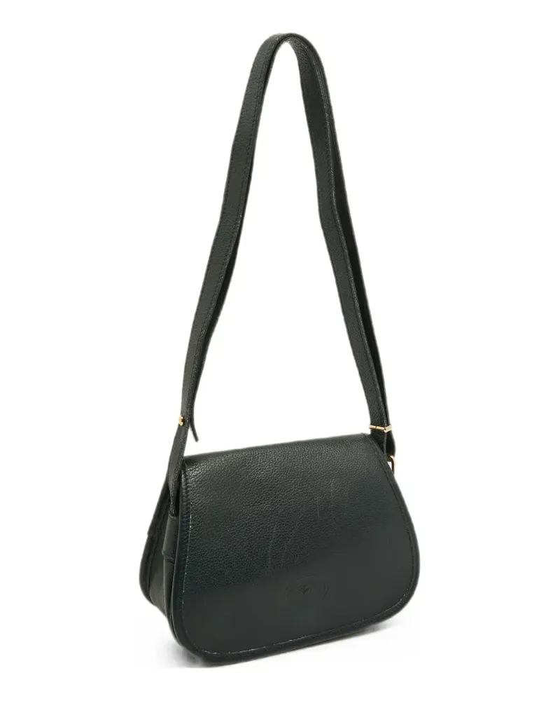 Longchamp front-flap crossbody bag - Schwarz Schwarz