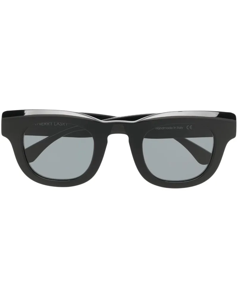 Thierry Lasry Sonnenbrille mit Cat-Eye-Gestell Schwarz