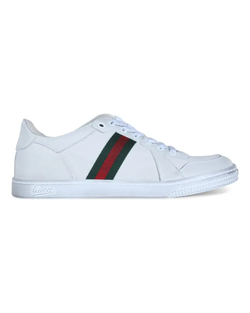 Gucci Sneakers mit Schnürung - Weiß Weiß
