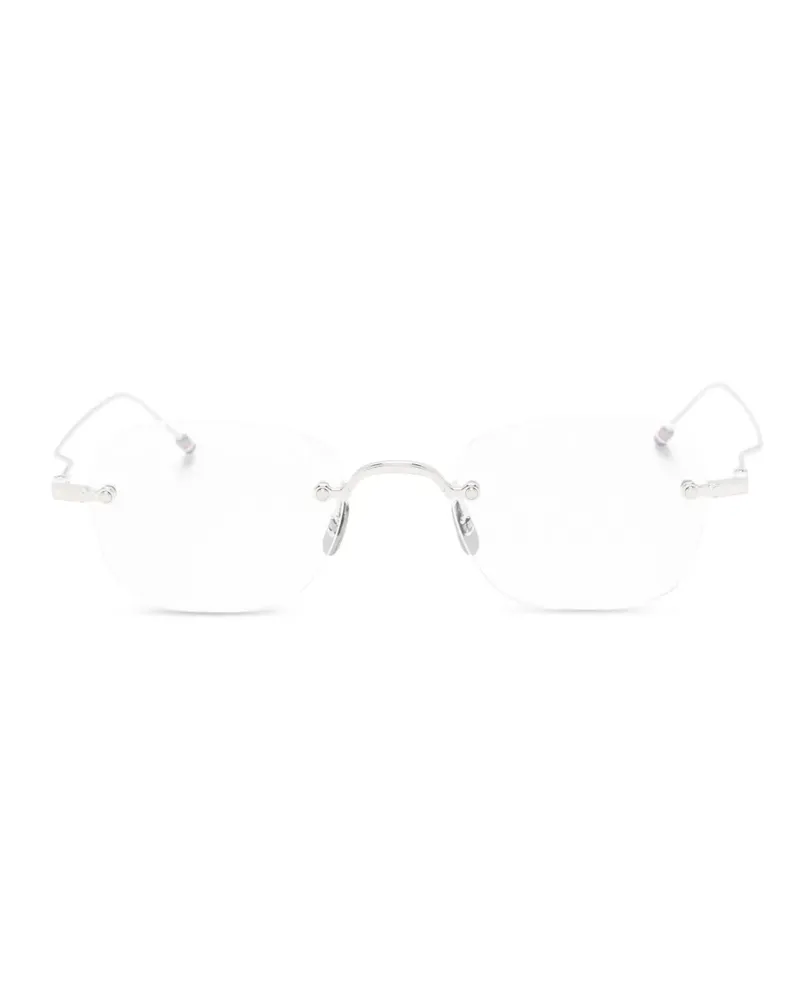 Thom Browne Rahmenlose Brille - Silber Silber
