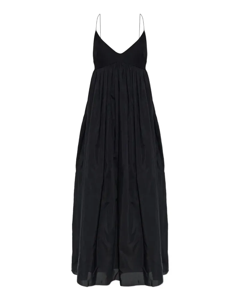 Matteau Voluminous Bralette Maxikleid - Schwarz Schwarz