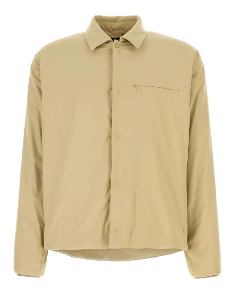 Herno button fastening padded jacket - Nude Nude