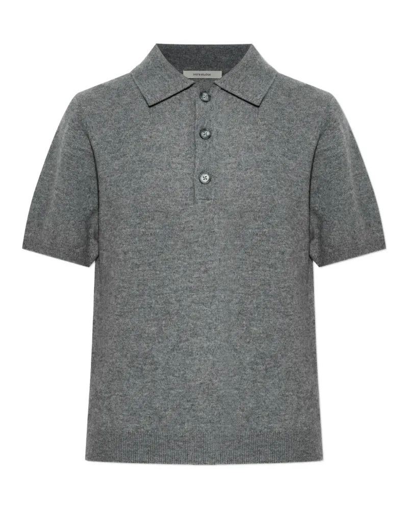 Entire Studios short-sleeved polo shirt - Grau Grau