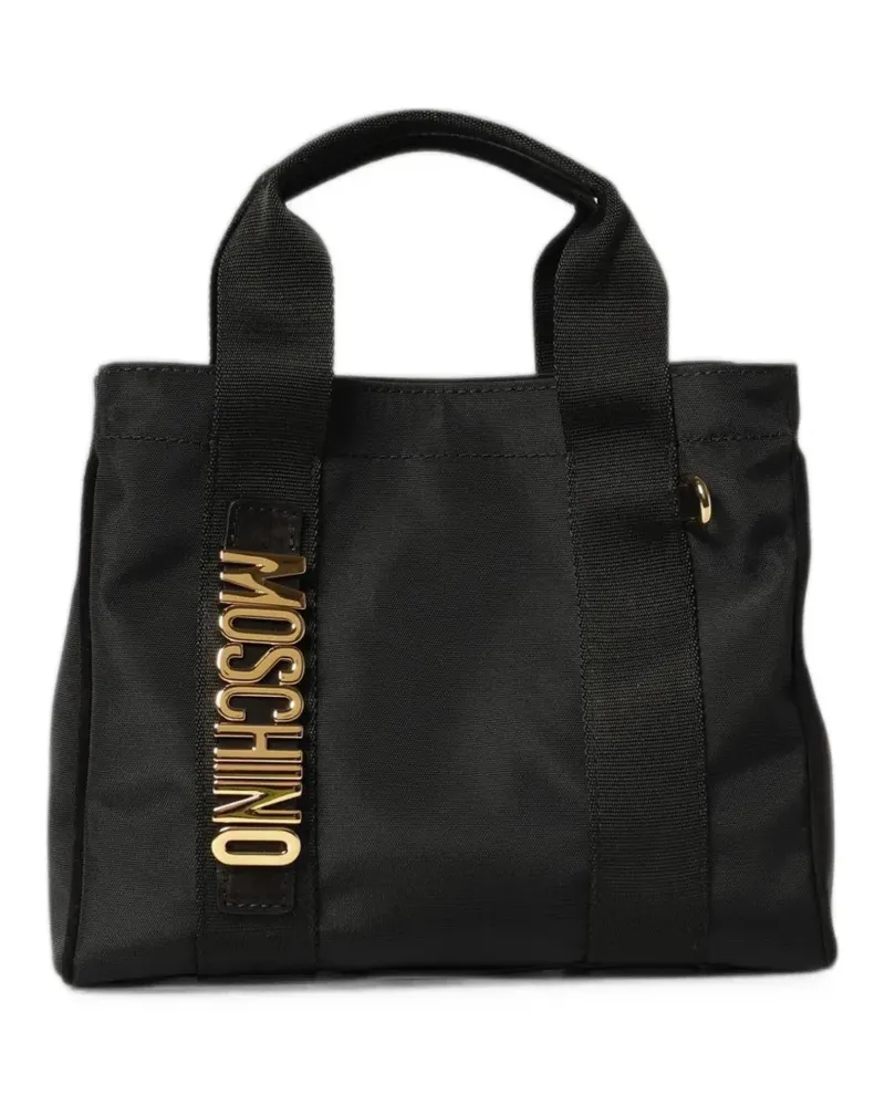 Moschino Carry Me tote bag - Schwarz Schwarz