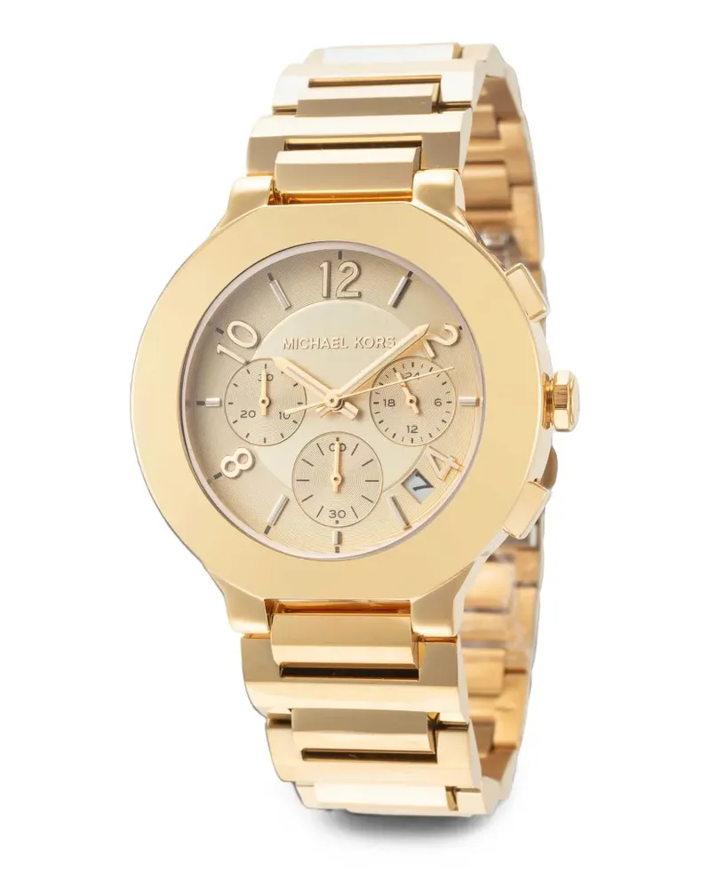 Michael Kors Gramercy Chronograph oversized 40mm watch - Gold Gold