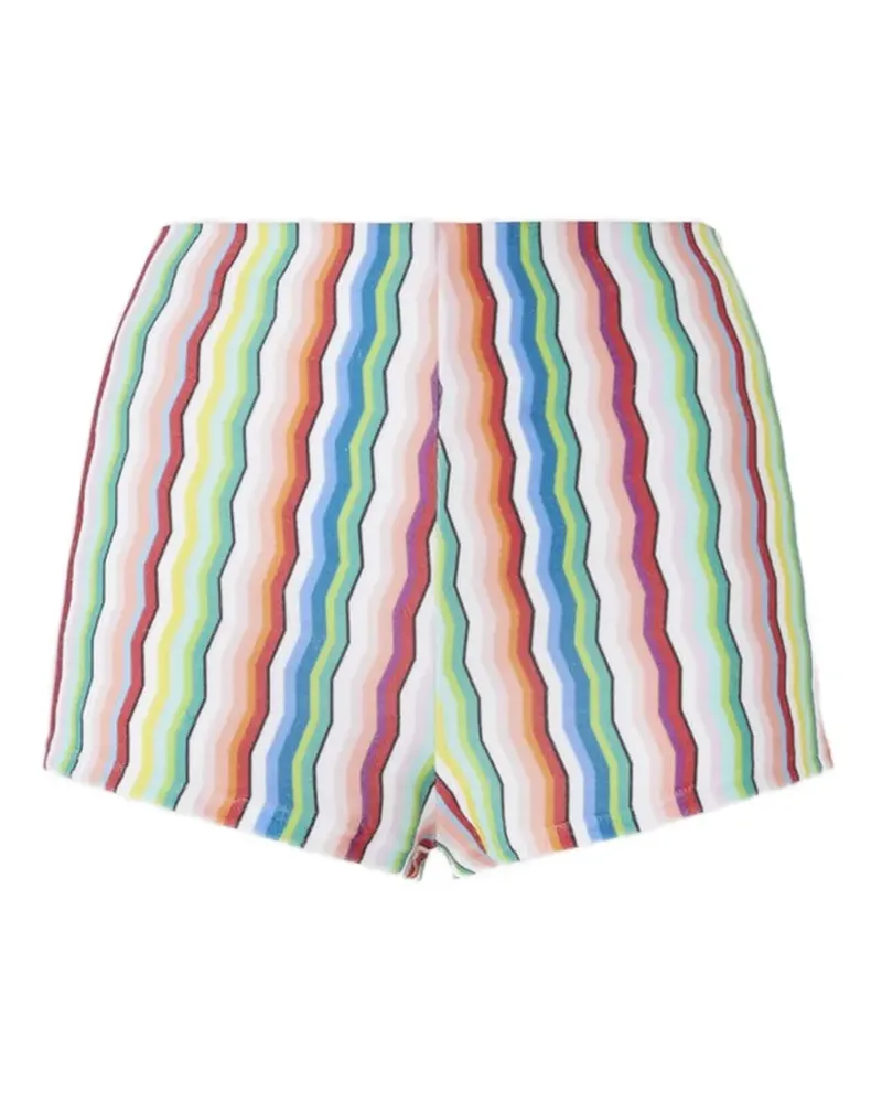 Missoni Gestreifte Shorts - Rosa Rosa