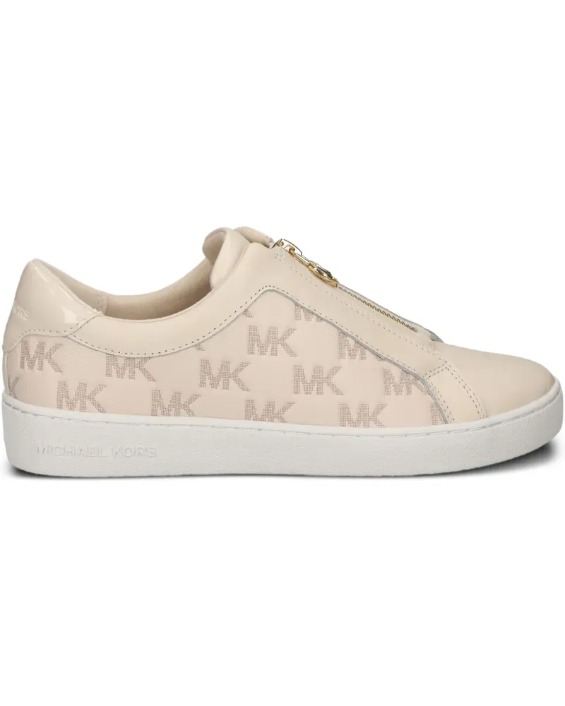 Michael Kors Keaton Sneakers mit Reißverschluss - Nude Nude