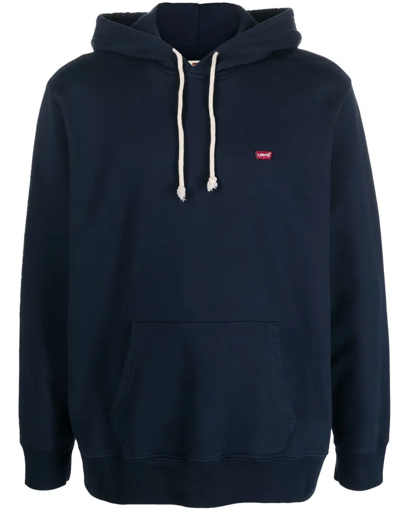 Levi's Hoodie mit Logo-Patch Blau