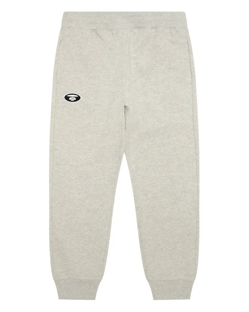 BAPE Jogginghose mit Camouflage-Tasche - Grau Grau