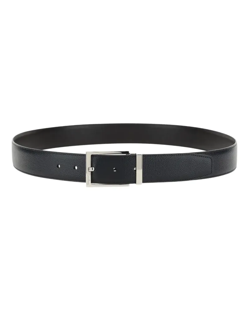 Ferragamo Reversible leather belt - Schwarz Schwarz