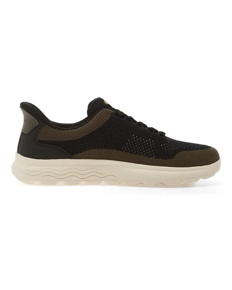 Geox Spherica Plus mesh sneakers - Schwarz Schwarz
