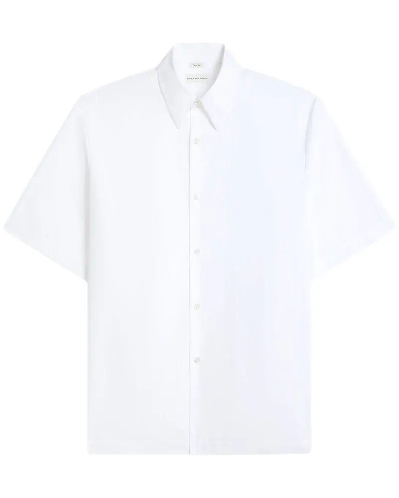 Dries van Noten Klassisches Hemd - Weiß Weiß